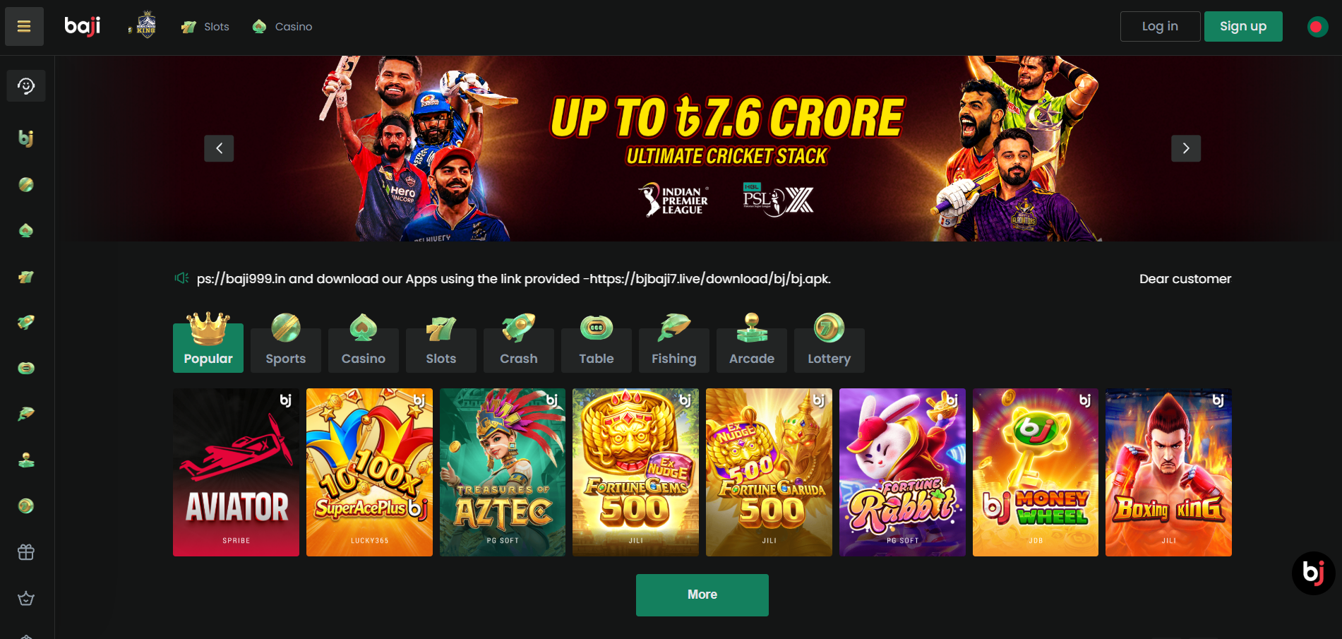 BajiLive Similar Betting Website Development